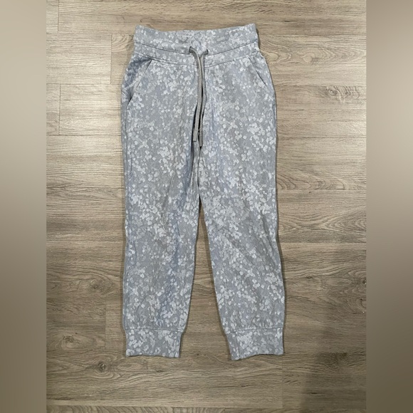 Lululemon Ready‎ to Rulu Jogger Crop Speckle Spritz Jacquard Rhino Grey Silver - Picture 4 of 8